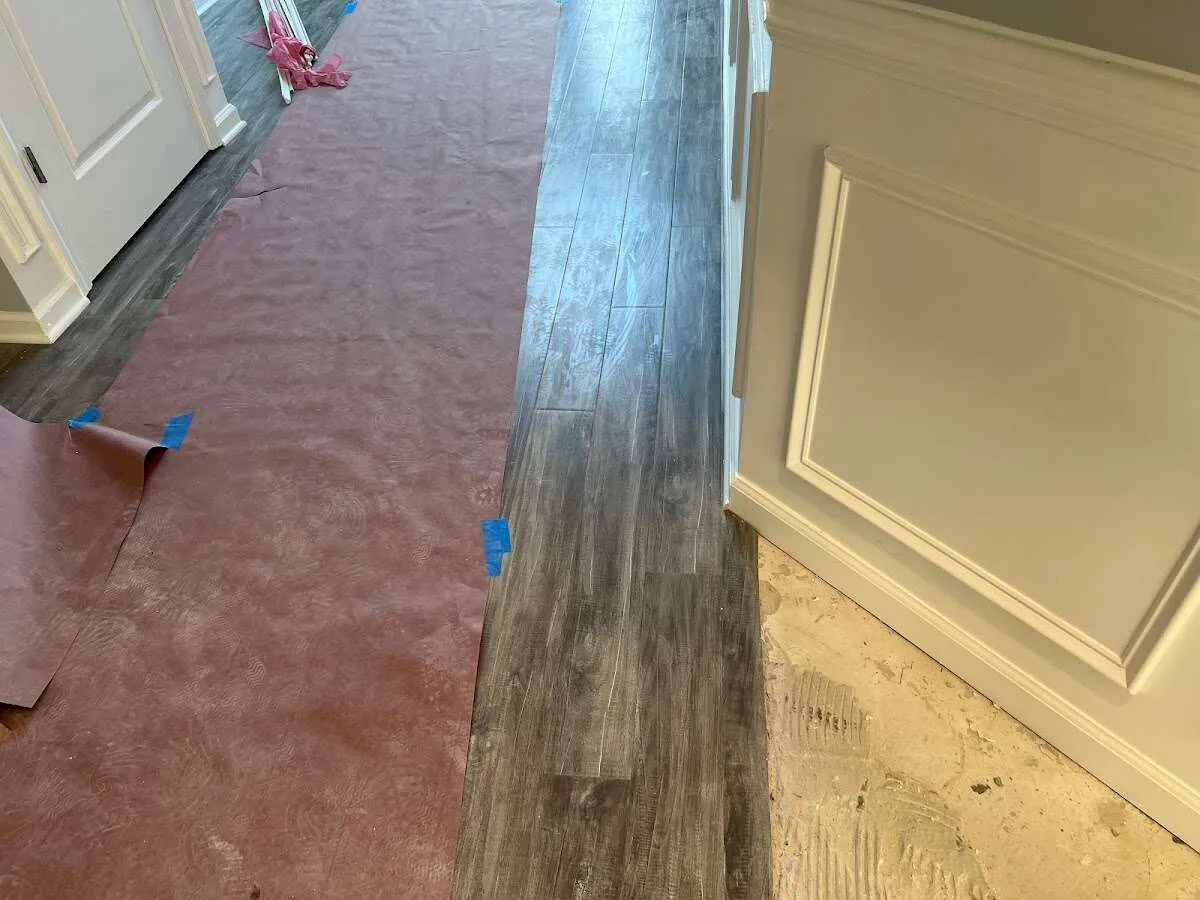 Completed marble shower restoration in Shrewsbury